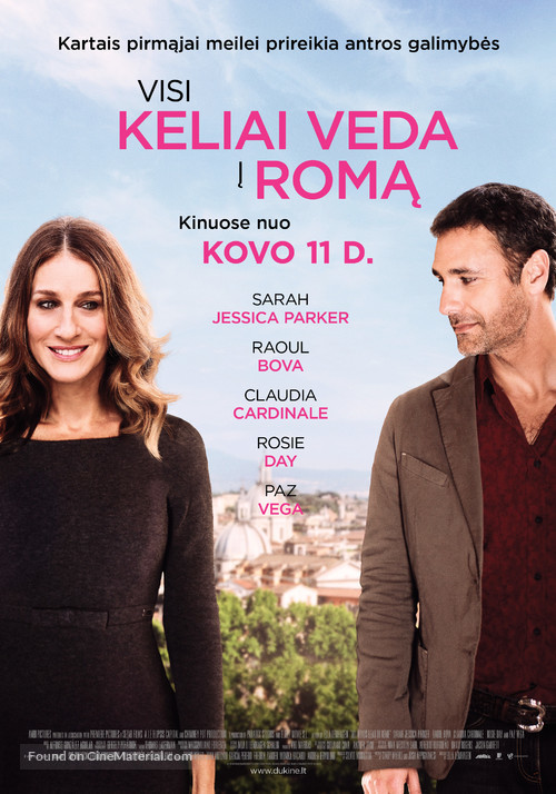 All Roads Lead to Rome - Lithuanian Movie Poster