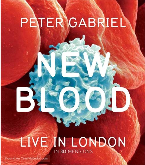 Peter Gabriel: New Blood/Live in London - Blu-Ray movie cover