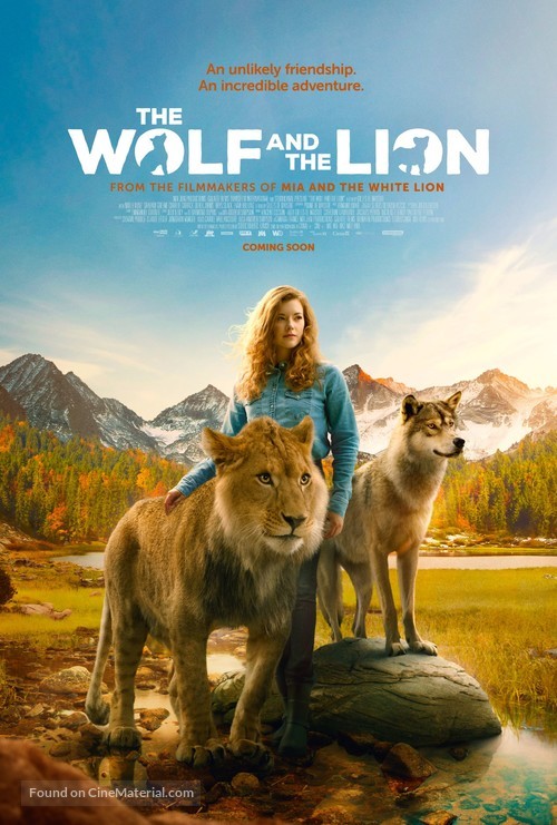 Le loup et le lion - Canadian Movie Poster