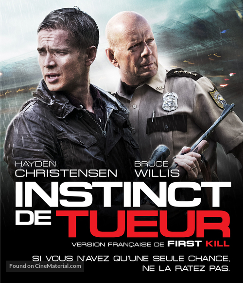 First Kill - Canadian Blu-Ray movie cover