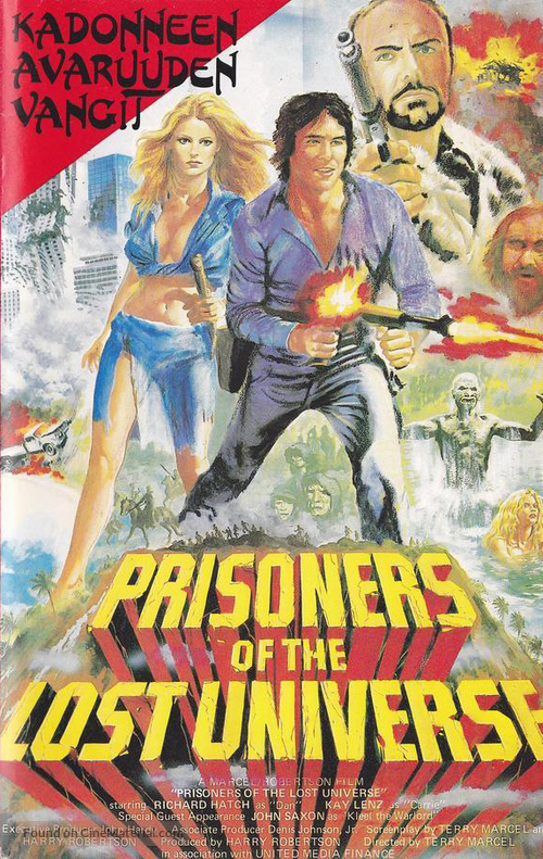 Prisoners of the Lost Universe - Finnish VHS movie cover