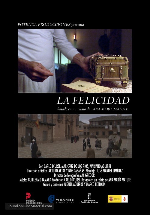 La felicidad - Spanish Movie Poster