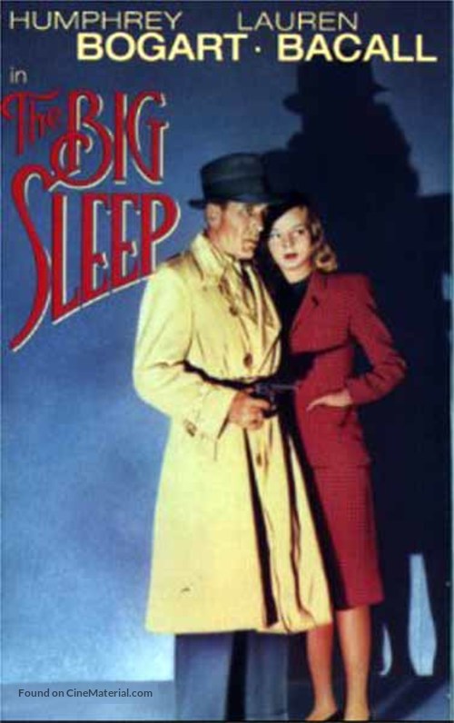 The Big Sleep - VHS movie cover