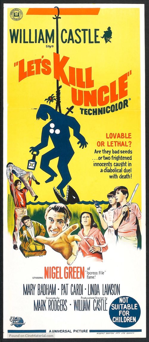 Let&#039;s Kill Uncle - Australian Movie Poster