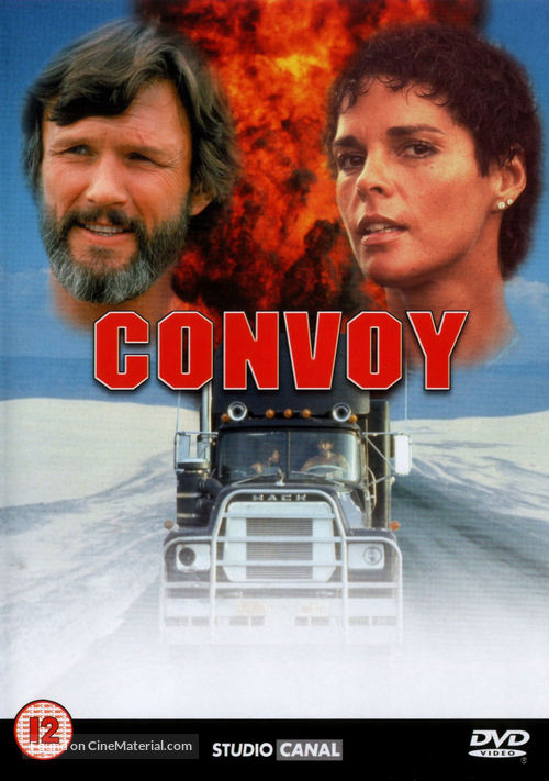 Convoy - British DVD movie cover