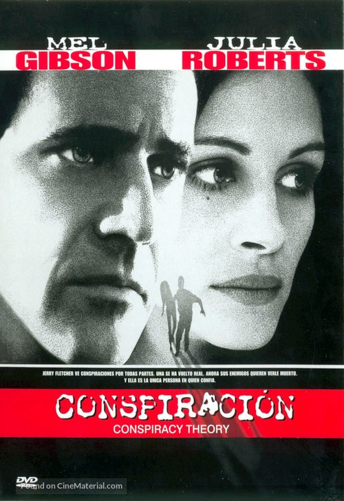 Conspiracy Theory - Spanish DVD movie cover