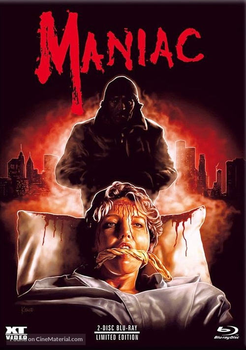 Maniac - Austrian Blu-Ray movie cover