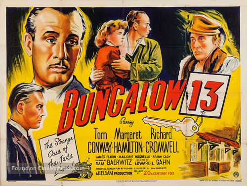 Bungalow 13 - British Movie Poster