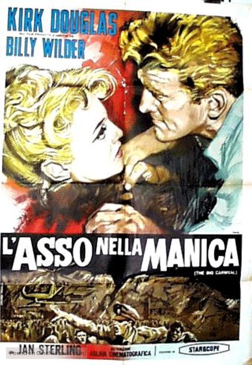 Ace in the Hole - Italian Movie Poster