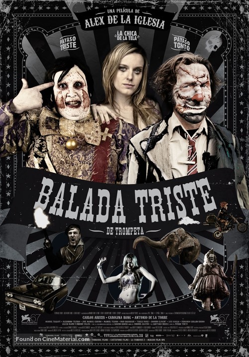 Balada triste de trompeta - Colombian Movie Poster