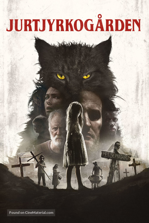 Pet Sematary - Swedish Movie Cover