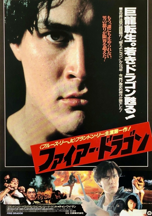 Legacy Of Rage - Japanese Movie Poster