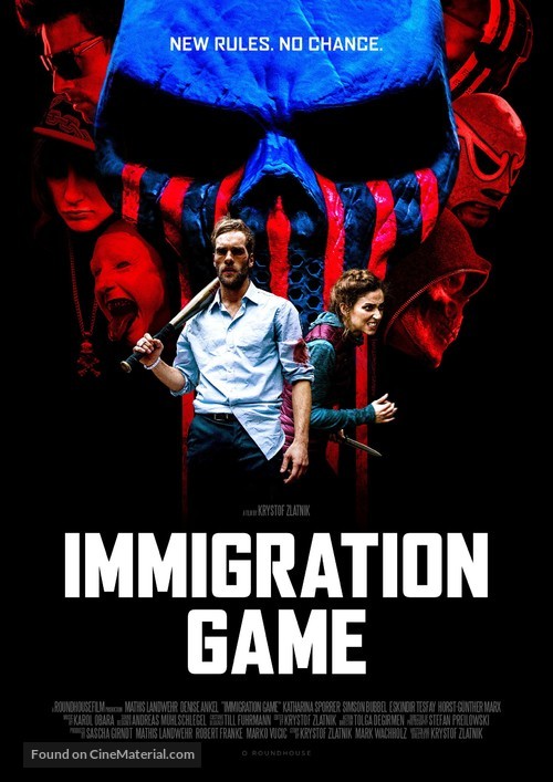 Immigration Game - German Movie Poster