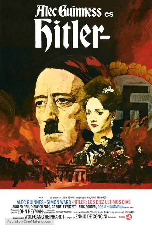 Hitler: The Last Ten Days - Spanish Movie Poster