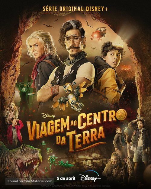 &quot;Viaje al centro de la tierra&quot; - Brazilian Movie Poster