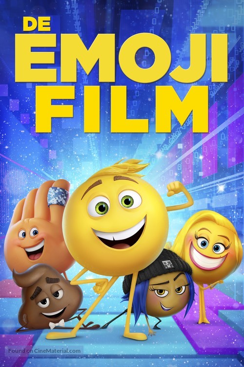 The Emoji Movie - Dutch Movie Cover