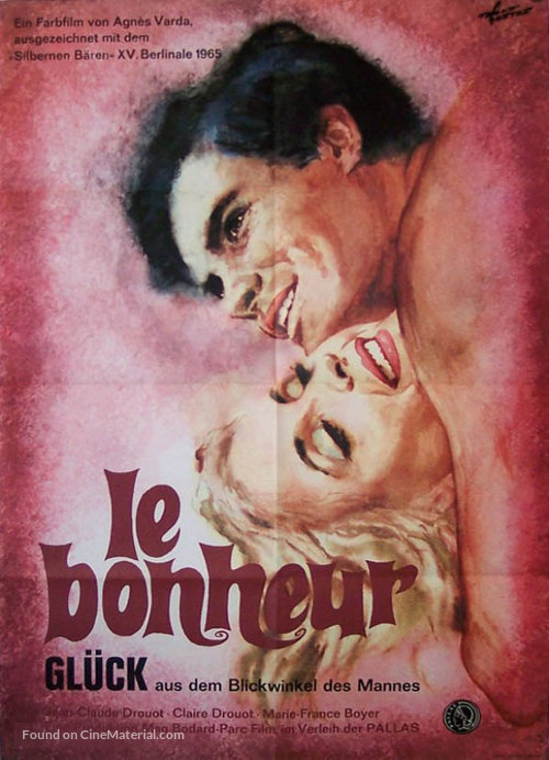 Le bonheur - German Movie Poster