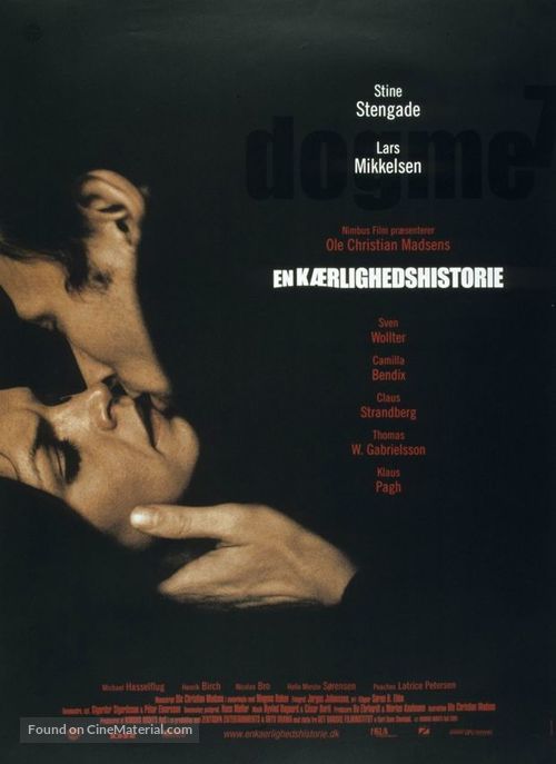 En k&aelig;rlighedshistorie - Danish Movie Poster