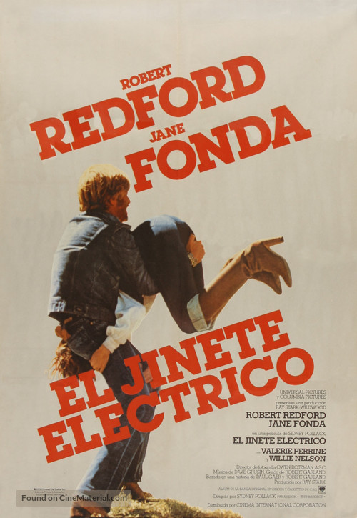The Electric Horseman - Spanish Movie Poster