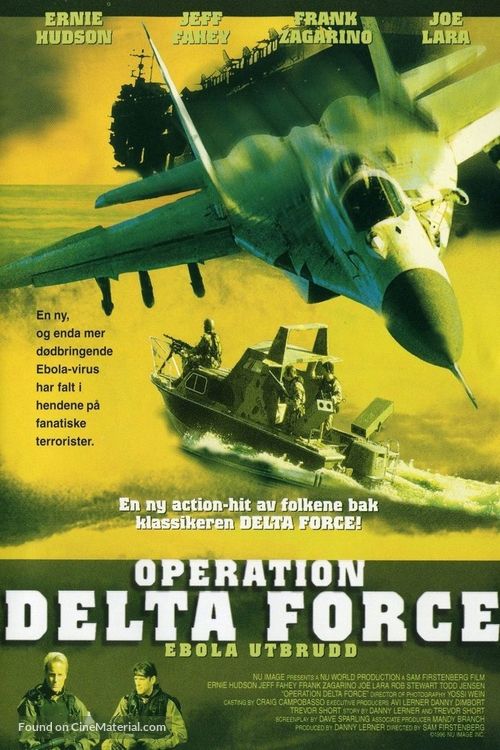 Operation Delta Force - Norwegian Movie Cover