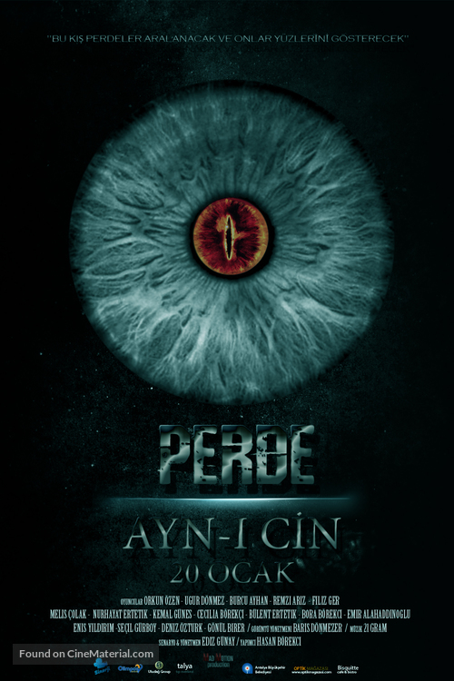 Perde Ayn-i Cin - Turkish Movie Poster
