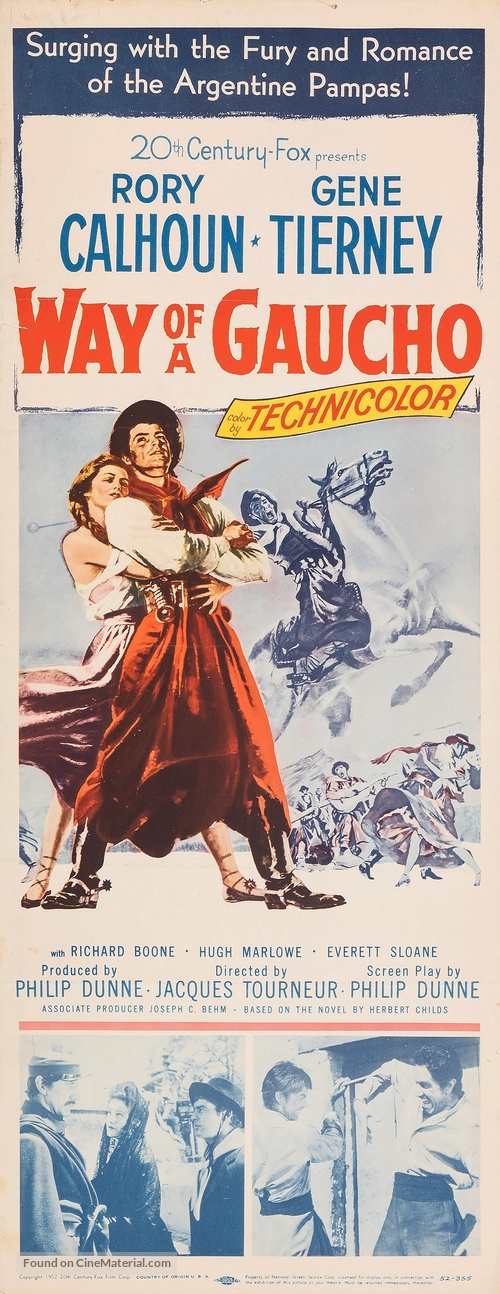 Way of a Gaucho - Movie Poster