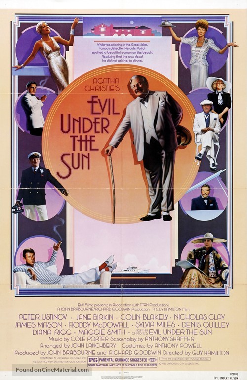 Evil Under the Sun - Movie Poster