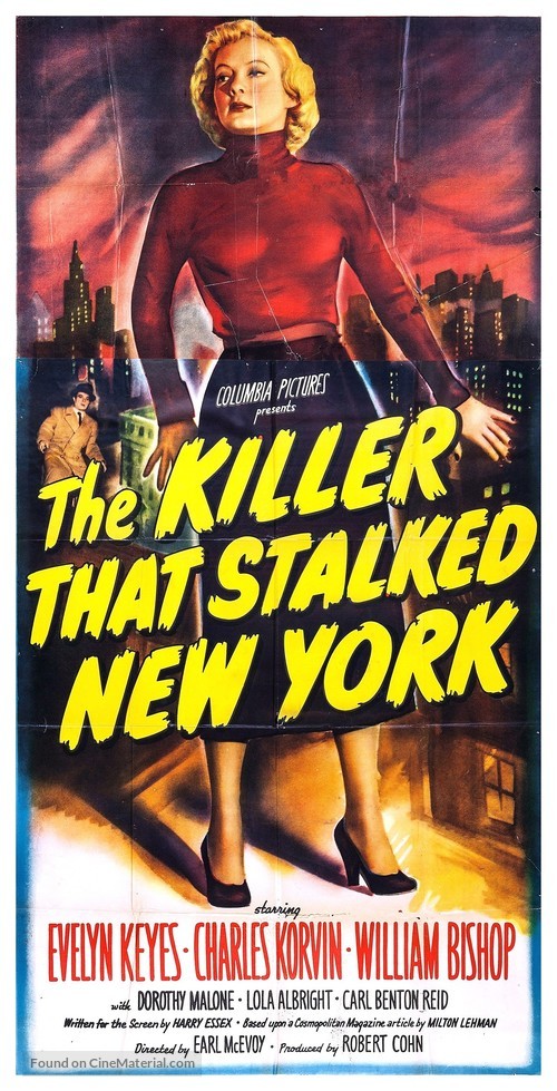 The Killer That Stalked New York - Movie Poster