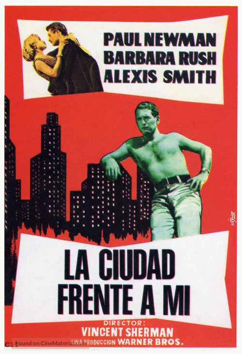 The Young Philadelphians - Spanish Movie Poster