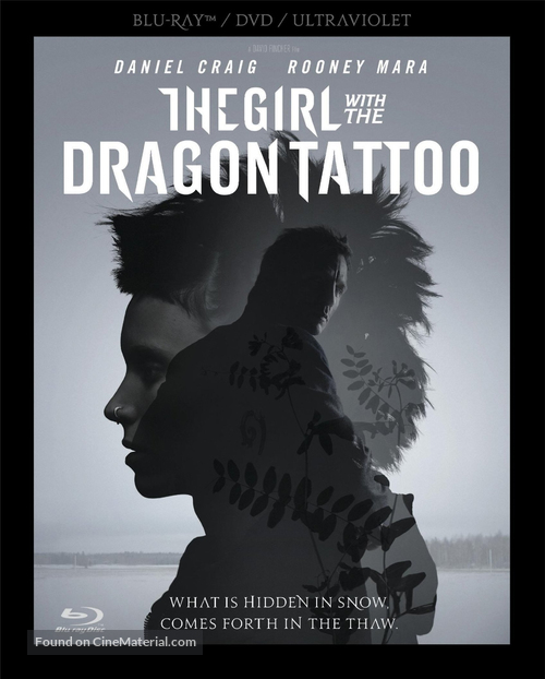 The Girl with the Dragon Tattoo - Blu-Ray movie cover