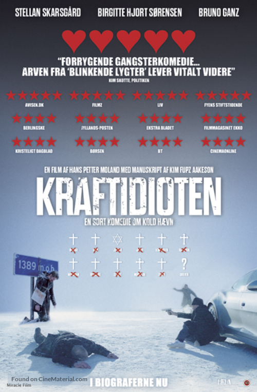 Kraftidioten - Danish Movie Poster