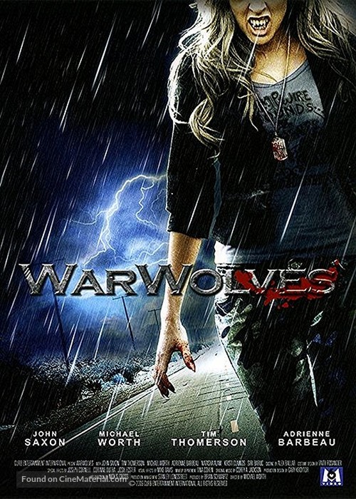 War Wolves - French DVD movie cover