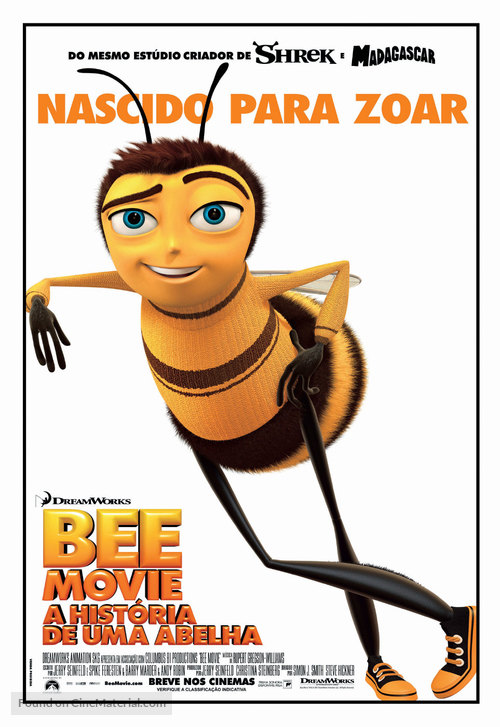Bee Movie - Brazilian Movie Poster