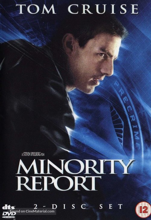 Minority Report - British Movie Cover
