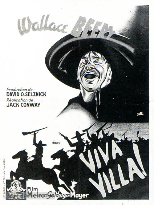 Viva Villa! - French Movie Poster