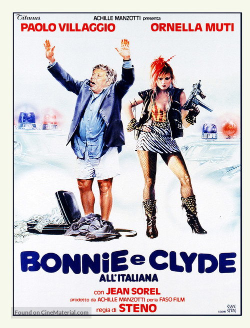 Bonnie e Clyde all&#039;italiana - Italian Movie Poster