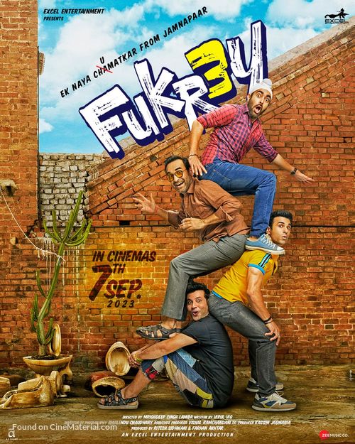 Fukrey 3 - Indian Movie Poster