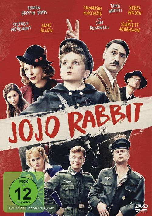 Jojo Rabbit - German DVD movie cover