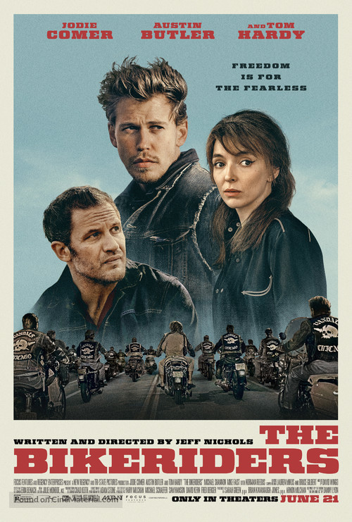 The Bikeriders (2024) movie poster