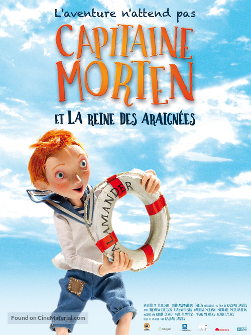 Captain Morten and the Spider Queen - French Movie Poster