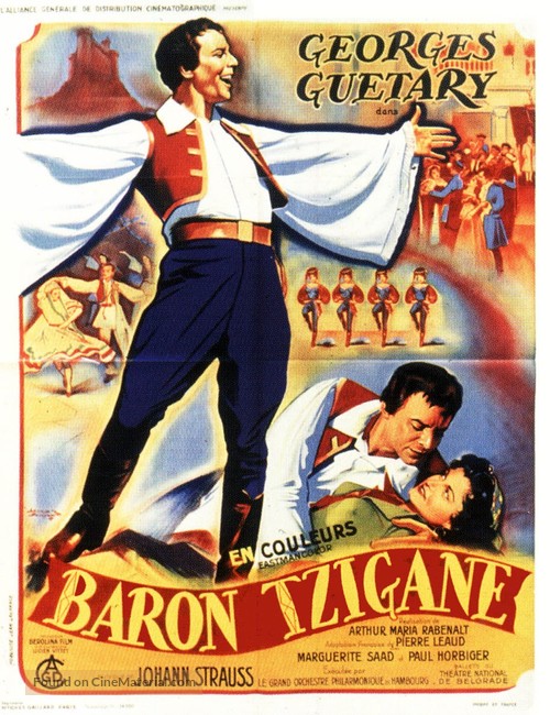 Baron Tzigane - French Movie Poster