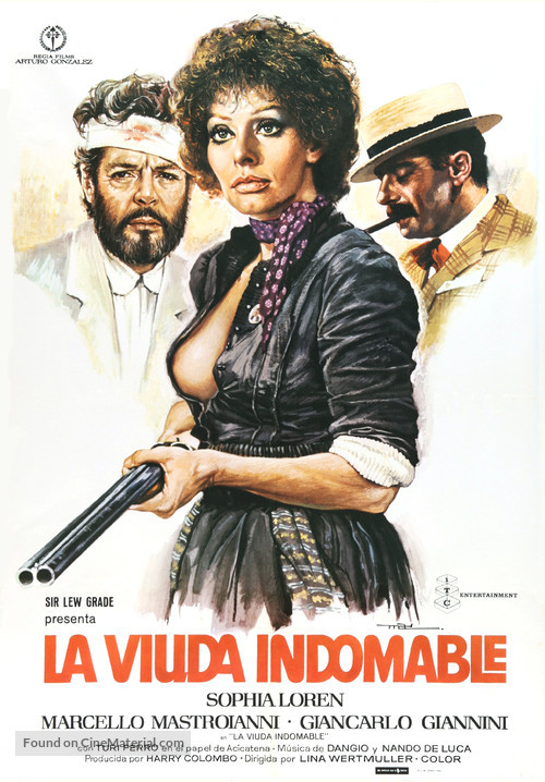 Fatto di sangue fra due uomini per causa di una vedova - si sospettano moventi politici - Spanish Movie Poster