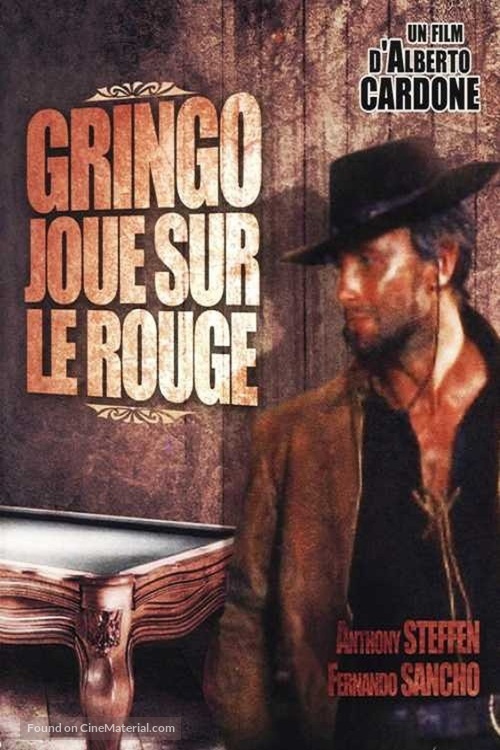 Sette dollari sul rosso - French DVD movie cover