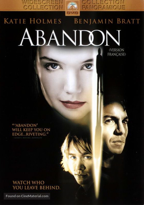 Abandon - Canadian DVD movie cover