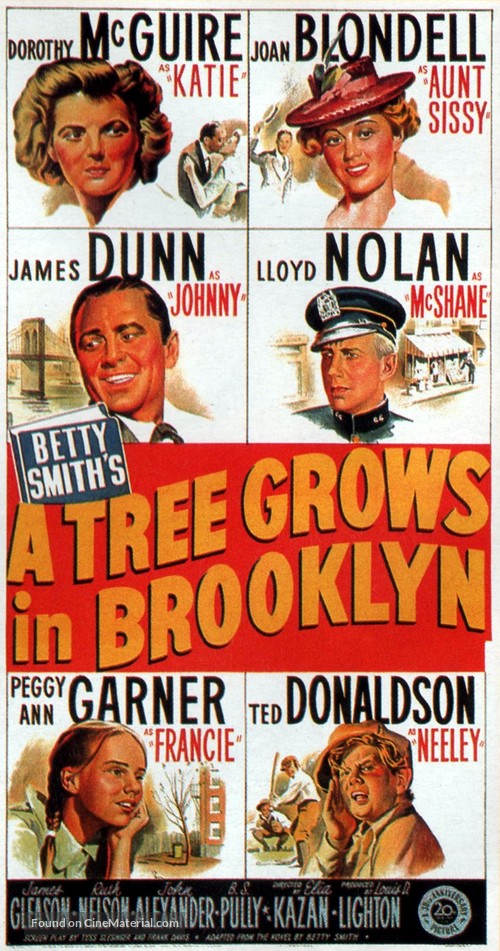 A Tree Grows in Brooklyn - Movie Poster