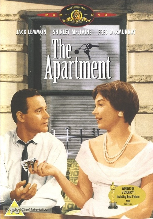 The Apartment - British DVD movie cover