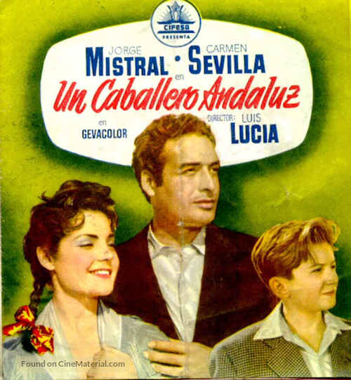 Un caballero andaluz - Spanish Movie Poster