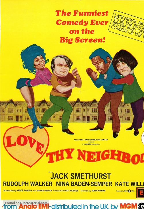 Love Thy Neighbour - British Movie Poster