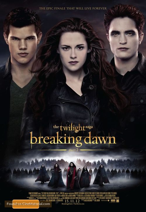 The Twilight Saga: Breaking Dawn - Part 2 - Australian Movie Poster