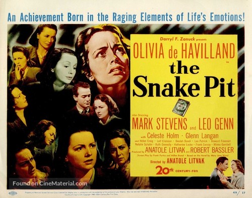 The Snake Pit - Movie Poster